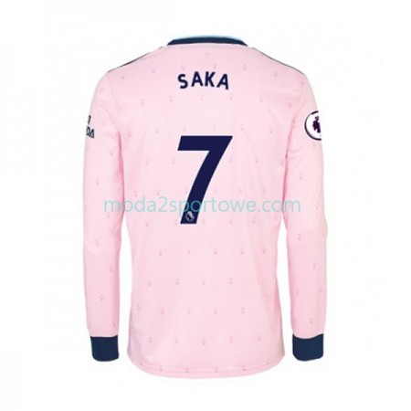 Koszulka Arsenal Bukayo Saka 7 Trzeci Stroje Piłkarskie 2022/23 Długi Rękaw